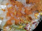 Barite On Orpiment From Peru - Collector Specimen #34303-3